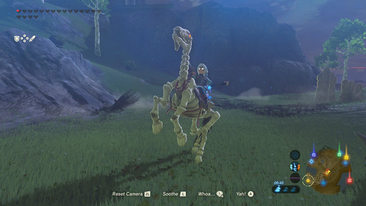 DaveJHamilton's tweet photo. Taming The Beast #BreathoftheWild #NintendoSwitch https://t.co/A4Tad3fLwl