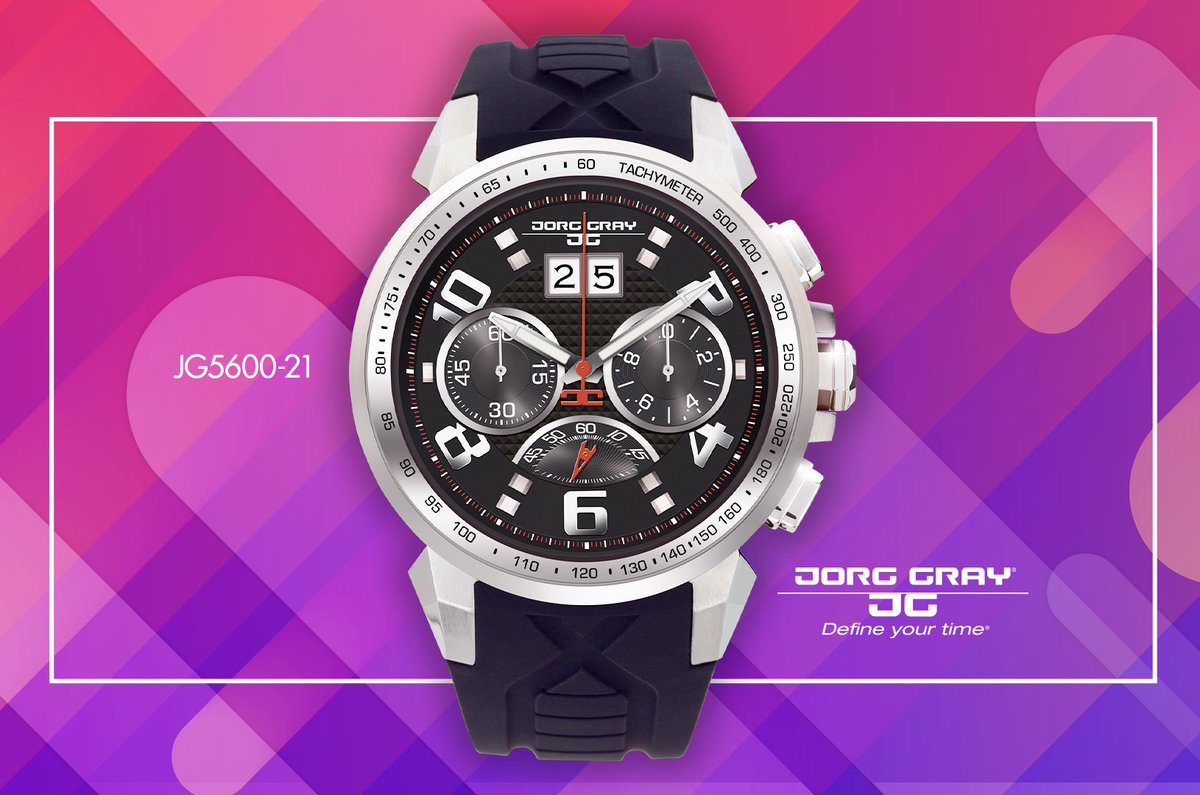 JorgGray's tweet image. Spring into a new year! #JG5600 #stainlesssteel #chronograph #100meters #spring2019 #48mm