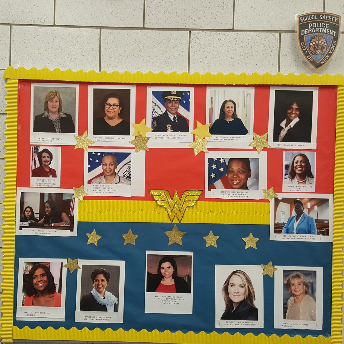 BPGibson2025's tweet photo. Thanks to the Dr. Richard Izquierdo Health & Science Charter School in #Morrisania #CSD12 #Bronx for highlighting women in #NYC during #WomensHerStoryMonth #WomenLead https://t.co/4XzBwQyxyB