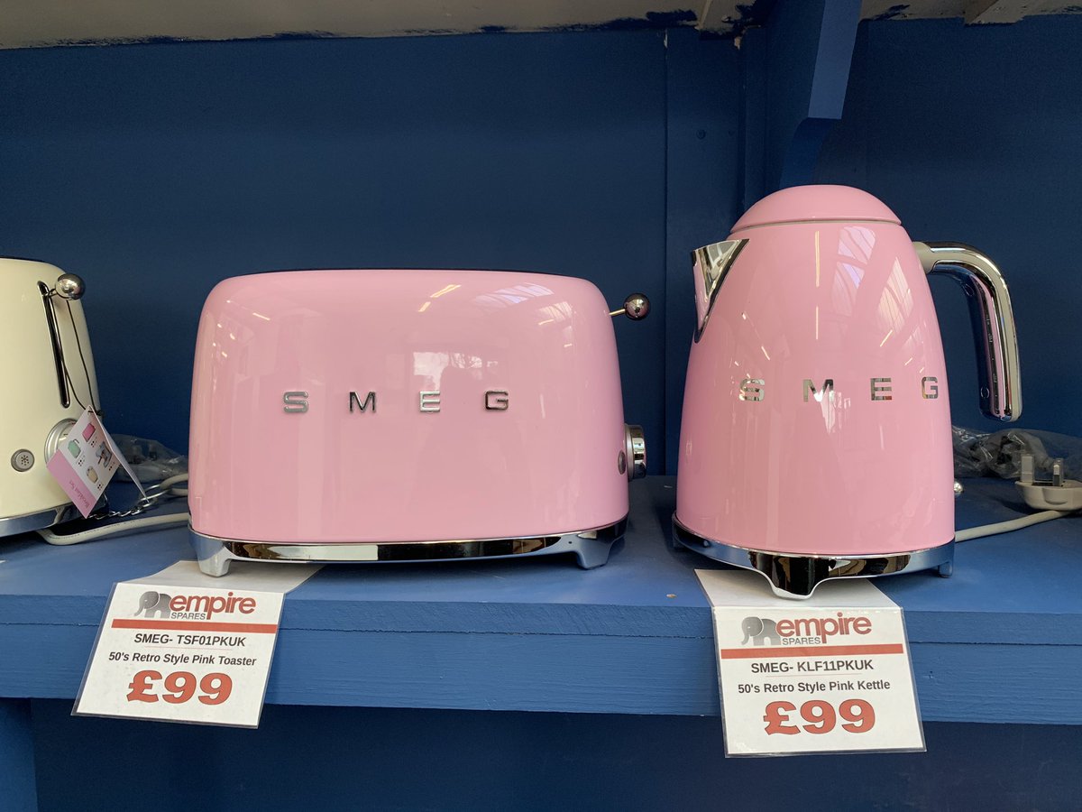 SMEG RETRO Kettle and Toaster. ONLY £99 each.