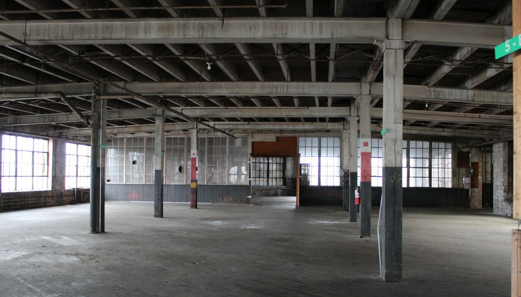 NAIGlobal's tweet photo. "What we picture here in seven years is the building’s fully occupied, we have a great mix of makers, office, retail, we'd love to see some food, a coffee shop – so you could really spend a day here.” Loving that @naiohioequities is part of this project! https://t.co/Xm6yjt7p4v https://t.co/6e5f22LQeR