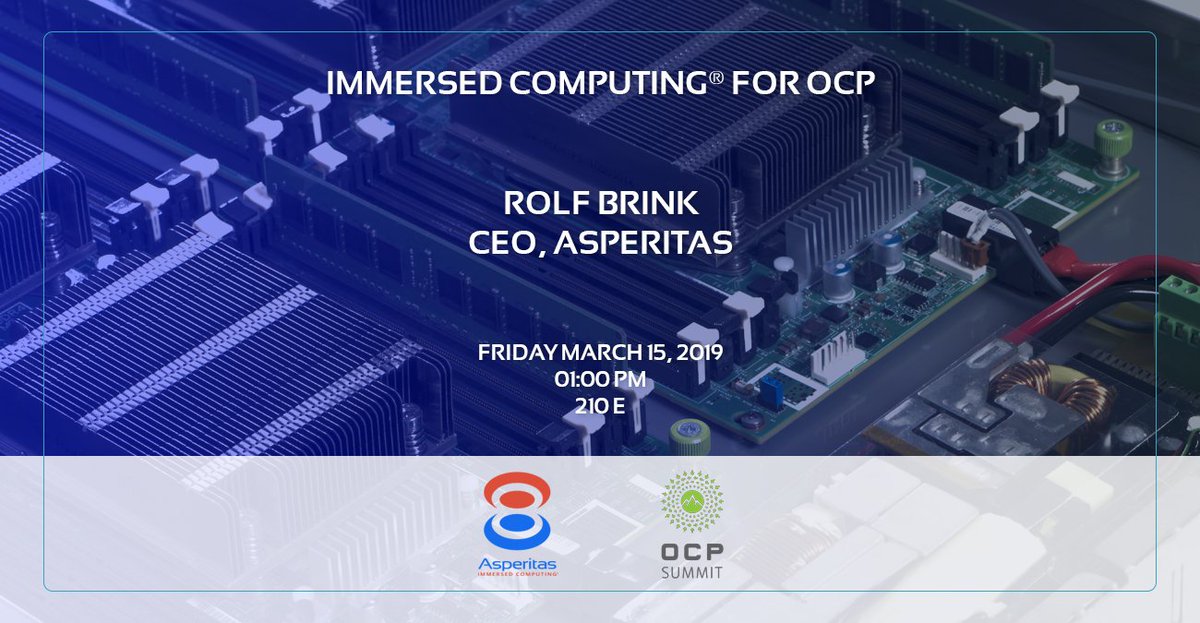 IT optimisation for immersion is an opportunity to get most out of it <a href="/OpenComputePrj/">Open Compute Project</a> 

🚀 ➡ow.ly/d9y450mYuH6 

#OCPSummit19 #OCP #OpenCompute #AdvancedCooling #immersioncooling #hpc #hyperscale #cloud #datacenter #nextgendatacenter #immersion #liquid #highdensity #server