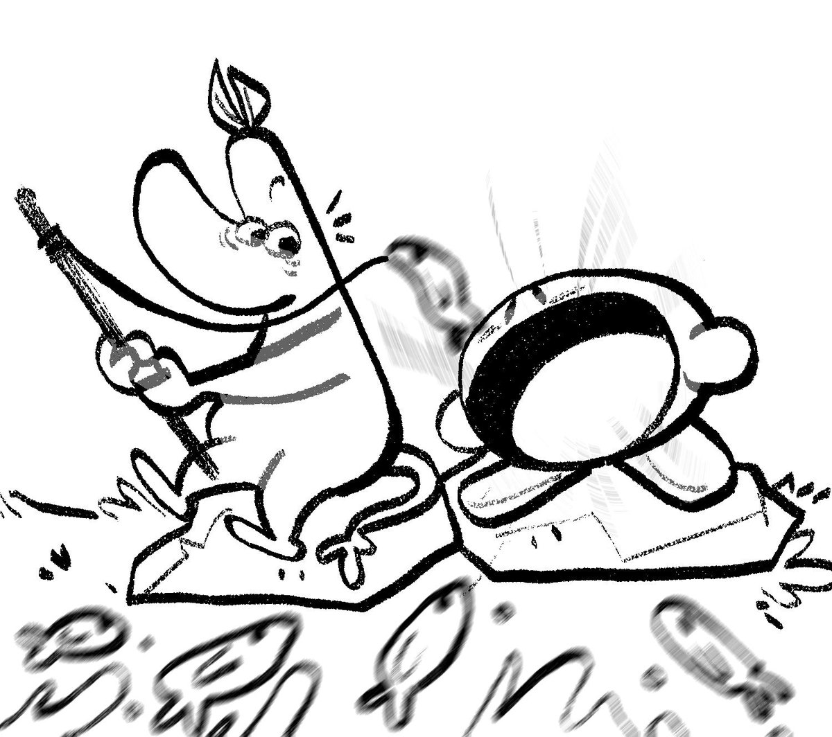 moomin &amp; kirby 