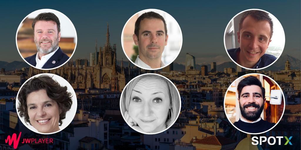 SpotX's tweet image. A #SpotXConnect Milano, organizzato da SpotX &amp;amp; JW Player,  un panel di esperti per analizzare trend e sfide del #videoadv: Simona Zanette, Hearst; Paolo Mennoia, Ciaopeople; Cristina Pianura, Triboo Media