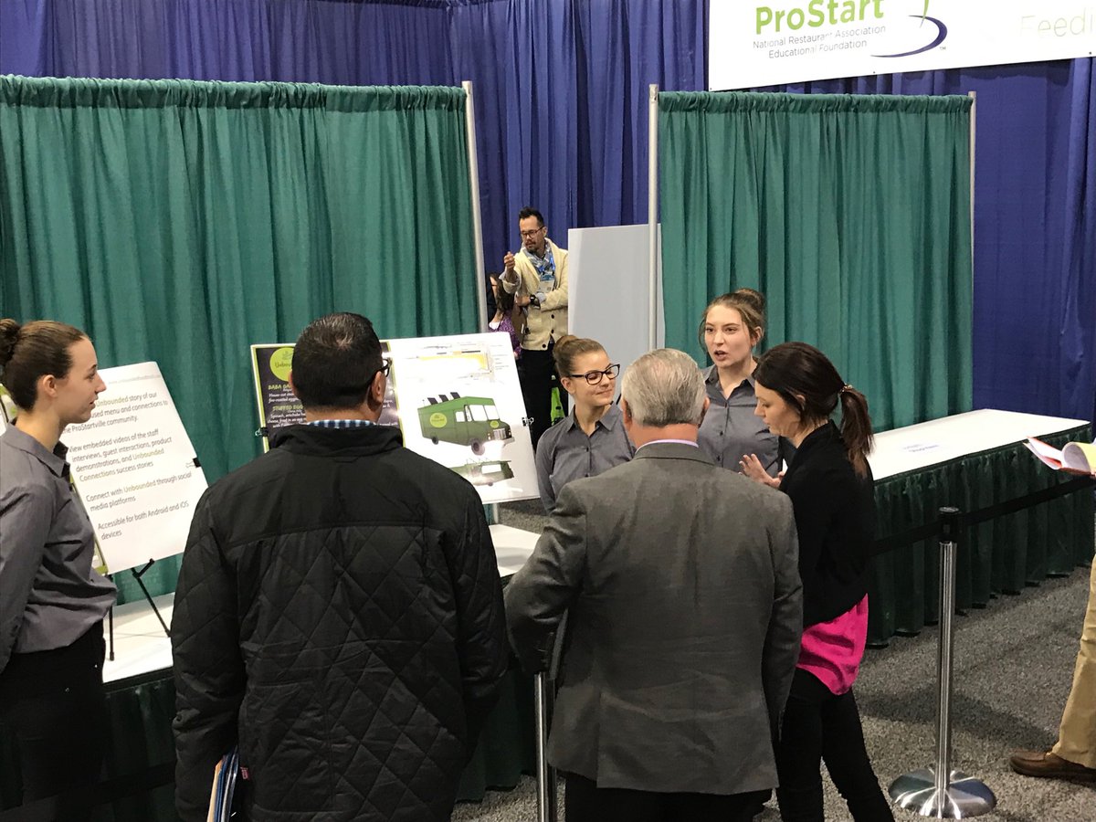 PHS Pro-Start Management Team (former PCMS students) competing at the State Competition in Milwaukee!  #RaiderStrong @pcsd_phs