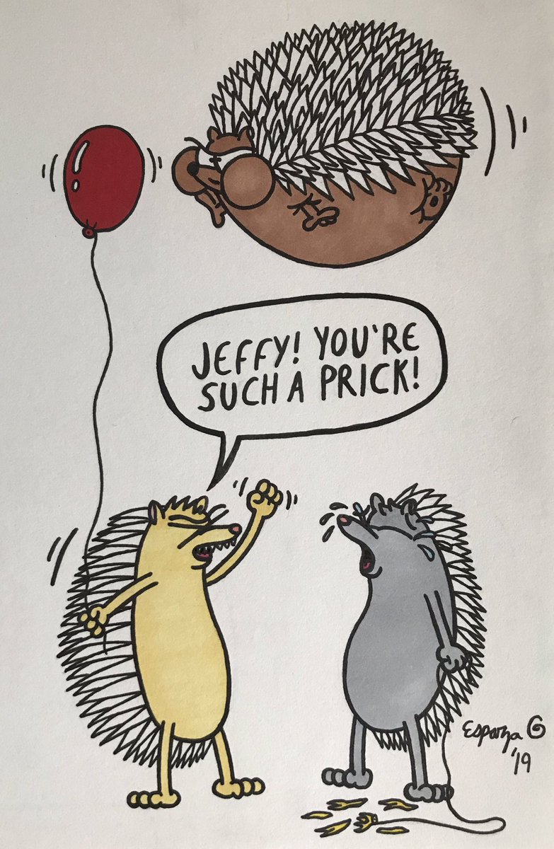 It’s #HedgehogloonDay! Jeffy’s prickly nature often led to him to sharply focus on news ways to get his point across while irritating his friends, Connie and Quill! #animaloon_collective #Hedgehogloon #Hedgehogloons #Animaloon #Animaloons <a href="/Animaloonies/">Animaloon Collective</a>