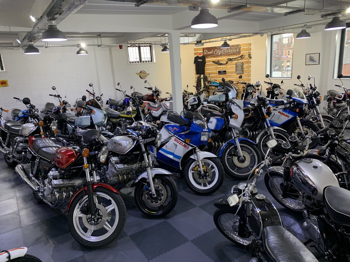 Some fantastic stock of those old classics we all grew up wanting, well here’s your chance. Head down and see our fantastic classic range at SCC #Japaneseclassics@SCC #SteelCityClassics