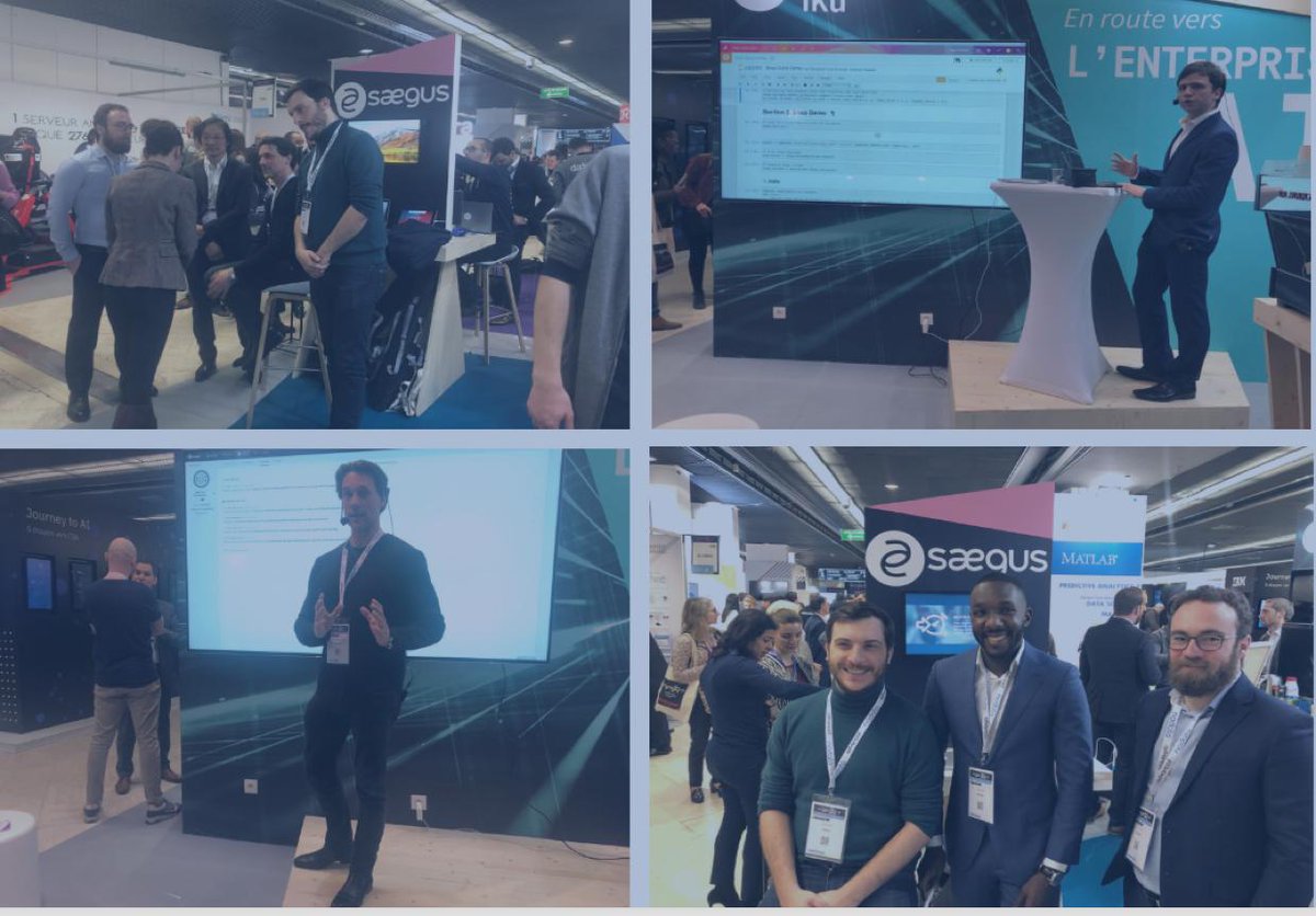 saegus_france's tweet photo. The #BigDataParis is now officially closed after 2 intense days of exchanges and discussions around #BigData. We had the chance to present our expertises and clients’ case studies. Many thanks to all participants with whom we were able to share our vision and ideas. #DatabySaegus https://t.co/mNxq55guQ0