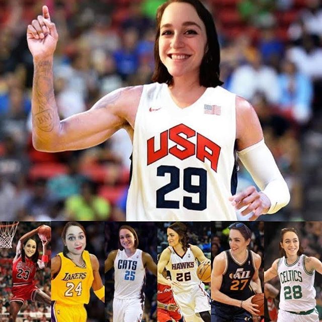 MattOlbert's tweet photo. Happy birthday today to @the_kate_o, who this year was selected to be a member of the USA Olympic Basketball Team! It's a huge honor and I'm proud of her. Those hours in the gym have really paid off #29 #reboundswingames https://t.co/ygVNG9WBv7 https://t.co/3Xymy3snTV