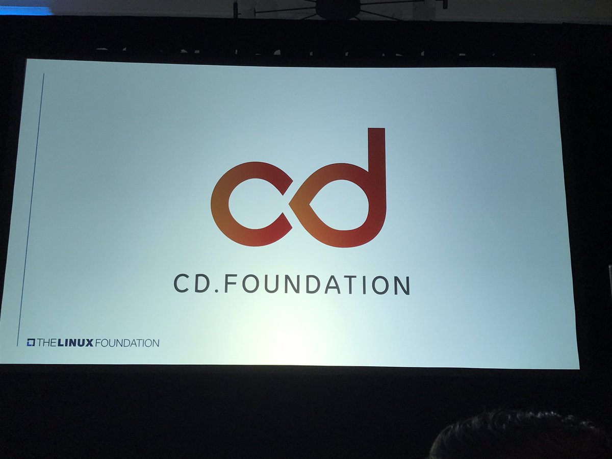 Whoa. A new foundation announced today - Continuous Delivery (cd.foundation), which initially includes @spinnakerio, Jenkins, @jenkinsxio and Tekton  #osls #lfosls