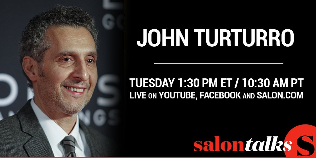 LIVE: Actor @JohnMTurturro talks finding love on-screen with @_juliannemoore in @GloriaBellMovie, out now. Watch: youtube.com/watch?v=0RI_bl…. @dwatkinsworld #SalonTalks #SalonTV