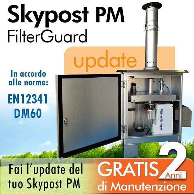 🔥Promozione Imperdibile🔥Aggiornando il tuo Skypost PM per la versione FG (FilterGuard) avrai in regalo 2 anni di manutenzione GRATIS!! Clicca per saperne di più bit.ly/tcrpromo #tcrtecora
#tecora #madeinitaly #airsampling #airquality #pm10 #airsolutions
