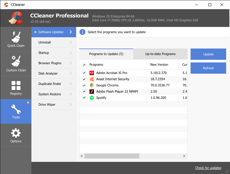 ccleaner free download for windows 7 32 bit greek