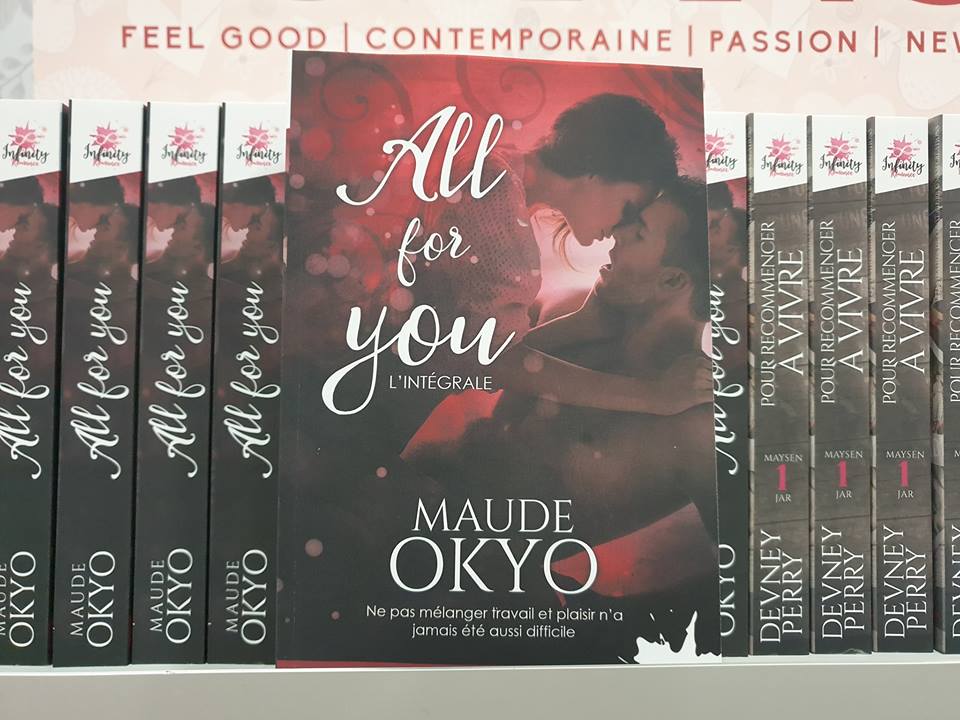 maude_okyo's tweet photo. #NouvellesSorties mes deux dernières sorties papiers. Une nouvelle dans le recueil de @lamusardine et #AllForYou est en version intégrale avec bonus papier inédit, et sera dispo en avant première à Livre @Salondulivre sur le stand de @MxMBookmark https://t.co/5P2WvhhD6B