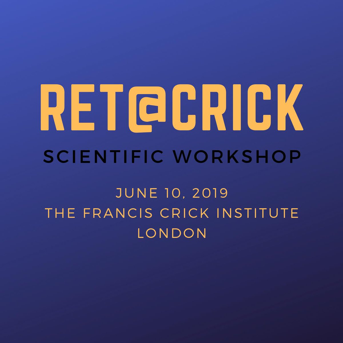 RETatCRICK's tweet photo. The most extraordinary #MDT meeting you'll ever attend!  The RET Research Collaborative Network presents RET@CRICK  on 10th June. #gastroenterology #endocrinology #neurology #NSCLC #oncology #genetics #research #CancerResearch Book now: https://t.co/pvad4DI6Pk https://t.co/IOYNcty4Jy