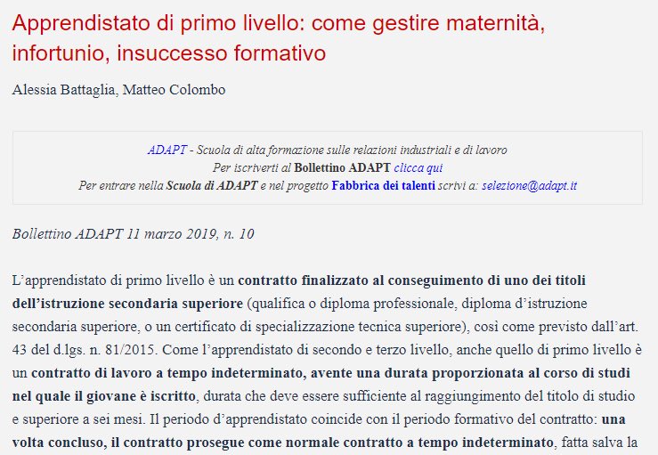 _alebattaglia's tweet photo. Qualche spunto sulla gestione dell’#apprendistato di primo livello: con @colombo_mat proviamo a dare una soluzione ai casi di maternità, infortunio e insuccesso formativo. Qui l’articolo ➡️ https://t.co/DzCXebnGjw https://t.co/ZJuCGyzCHi