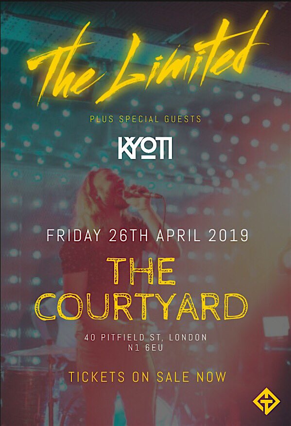 FRIDAY 26TH APRIL - TICKETS ARE ON SALE NOW - LINK IN BIO // 🖤