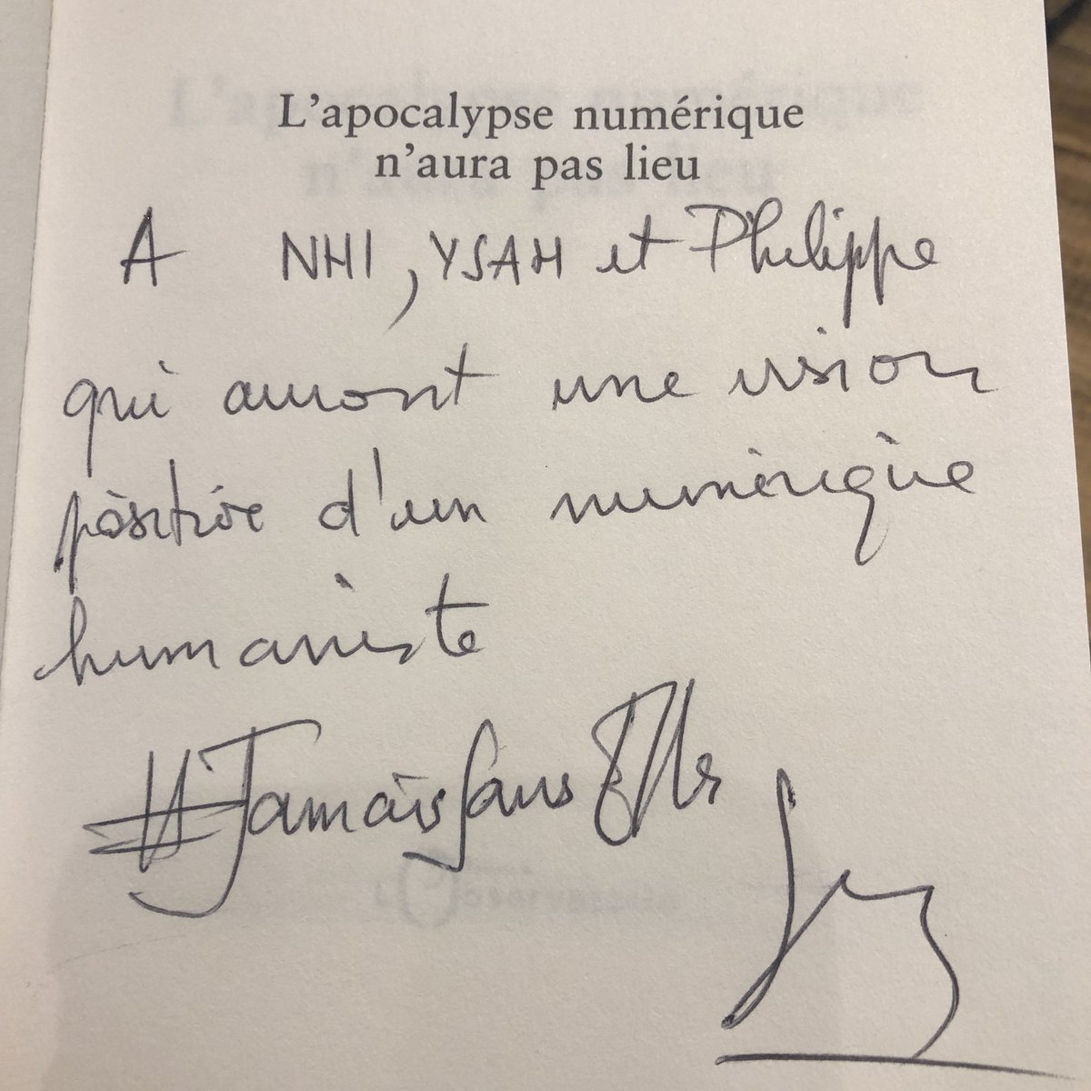 Gmiphilippe's tweet photo. Thanks to @Guy_mm for such an enlightening discussion on the merits of digitalization. I am so pleased to hear that France is on the right path towards digital transformation. A new era for France is being ushered in! #france #digitalization #GroupeOpen https://t.co/OyLJOALT8l