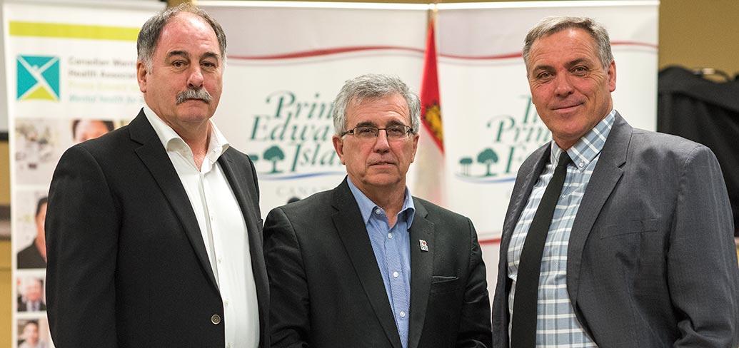 Today I joined <a href="/RichardBrownPEI/">Richard Brown</a> and my good friend <a href="/ReidBurke3/">Reid Burke</a> to announce support for the <a href="/cmha_pei/">CMHA PEI Division</a> to acquire a 30 unit residential apartment building in Charlottetown and maintain the units at an affordable level. 

Read more:
princeedwardisland.ca/en/news/provin…