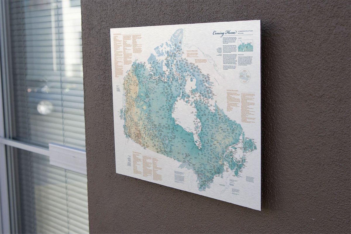 CanadianGIS's tweet image. Indigenous Place Names in Canada Map, depicting Indigenous place names all across Canada, through permission from First Nations, Métis, &amp;amp; Inuit communities can be downloaded free &amp;amp; printed for personal or educational uses ... canadiangis.com/indigenous-pla…
#geography #cartography
