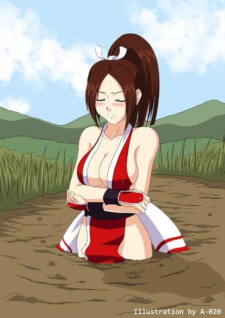 Pilyo_Pusa's tweet photo. Looks like Mai got stuck in quicksand. She may or may not be enjoying it a bit... (part 1)
#A020 #Ecchi #NSFW #Rule34 #SNK #FatalFury #TheKingofFighters #MaiShiranui #不知火舞 #quicksand #WAM #mud #sinking #fetish #damselindistress https://t.co/h2DnE578XR