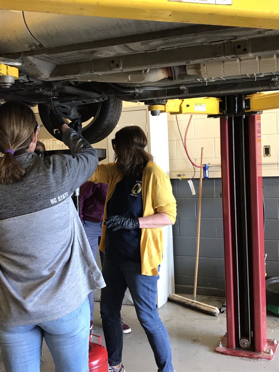 Great day of professional development learning more about our CTE classes!