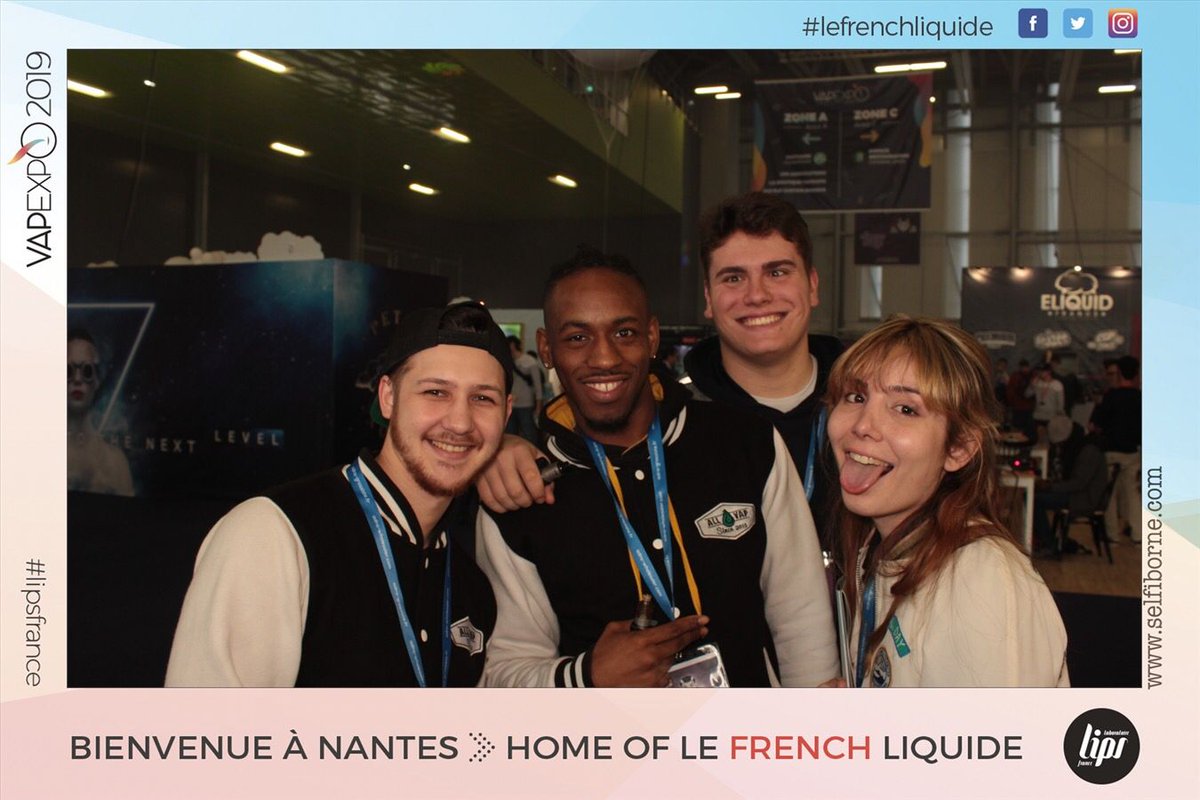 AllVap's tweet photo. Merci à tous pour votre très grande présence sur les réseaux sociaux lors de cette édition 2019 de la Vapexpo Nantes !
#AllVap #vapexpo #nantes #vapefam #vapeon #vapevent #vapenation ! 🤩💨 https://t.co/vyLtfrwAjq