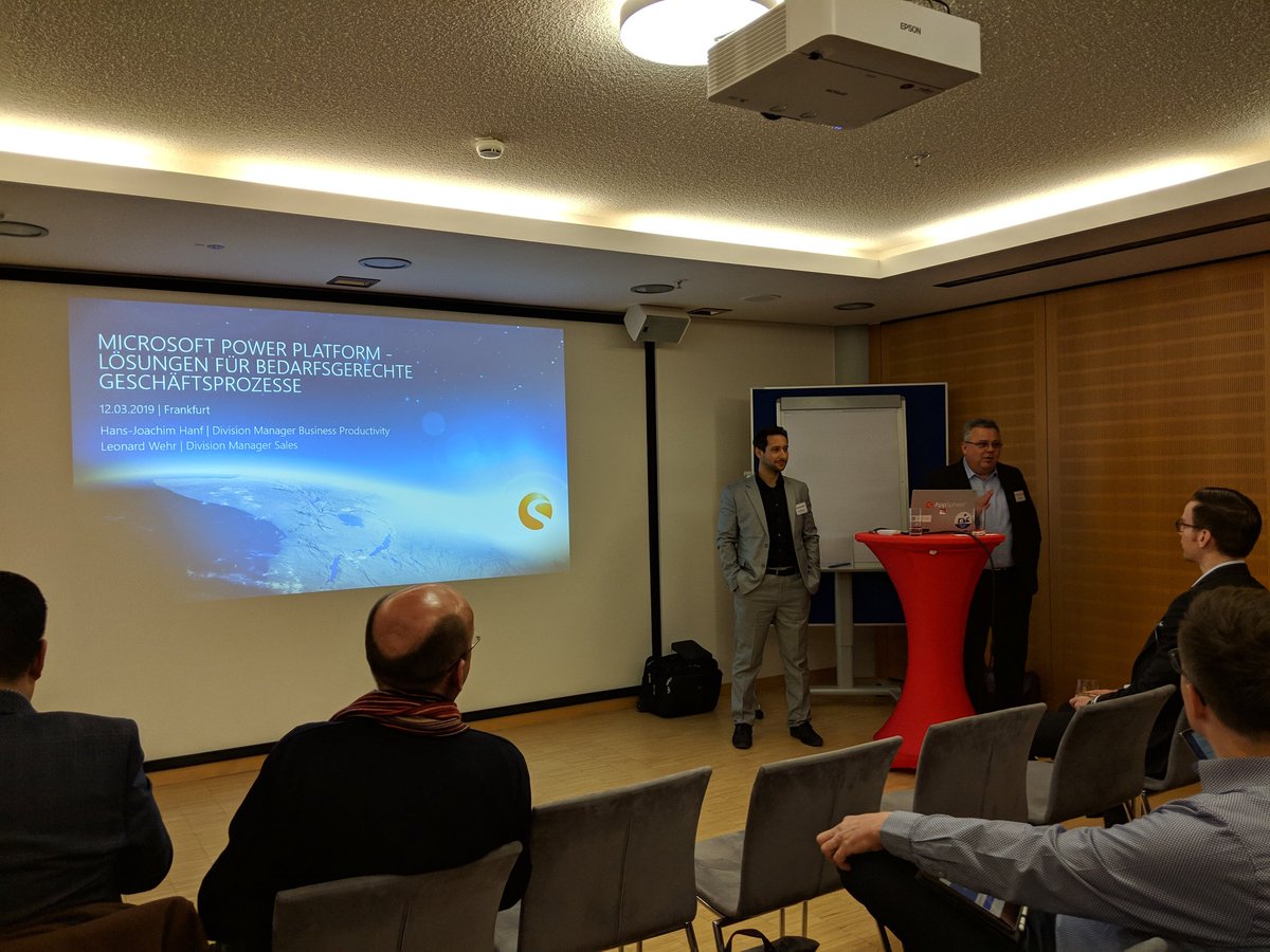 marcoscheel's tweet photo. Office365 Meetup bei der #mainova zum Thema @MicrosoftFlow und @PowerApps https://t.co/VdduvBlVcr