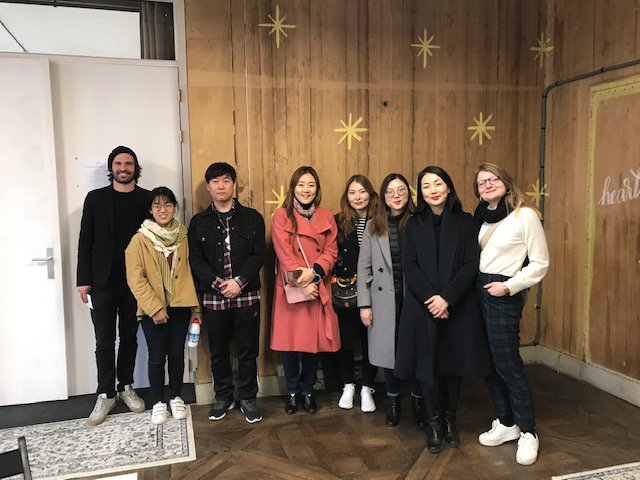 Matrice_io's tweet photo. Aujourd'hui, nous avons eu le plaisir d'accueillir des #entrepreneurs coréens en accélération au programme international de @creative_valley. Moments d'échanges intéressants avec les équipes et les #startups de #matrice ! #innovation #entrepreneurship #connectwid #heartbe #korea https://t.co/RUNtn9pxUA