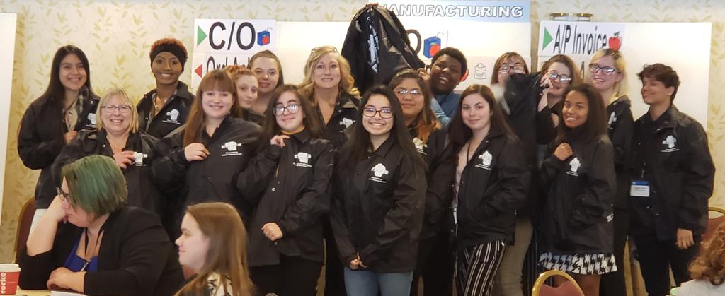 gallo264_b's tweet photo. Bradford FBLA at the WIT conference with WMPCA jackets. @wmpcawit @BradfordHSFBLA @kusd @FBLAWisconsin @FBLA_National @fbla https://t.co/n5TLclAan6