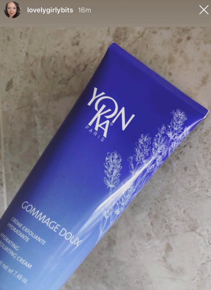 Yon-Ka Ireland (@yonkaireland) on Twitter photo Karen from <a href="/lovelygirlybits/">Karen Constantine</a> used our Gommage Doux over the weekend and is a big fan!
It combines the exfoliating action of bamboo & apricot kernel powder with the moisturising properties of mango butter to remove dead skin cells, leaving your skin soft. Karen from <a href="/lovelygirlybits/">Karen Constantine</a> used our Gommage Doux over the weekend and is a big fan!
It combines the exfoliating action of bamboo & apricot kernel powder with the moisturising properties of mango butter to remove dead skin cells, leaving your skin soft.