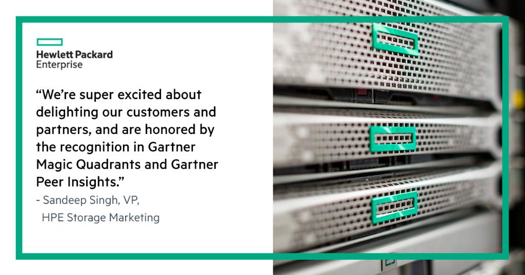 HPE_Storage's tweet photo. We believe it’s because of delighted #HPEStorage customers and partners that we’re consistently recognized as leaders in the industry. And there’s more #cooltech to come. Stay tuned! https://t.co/9HqurHkd7l https://t.co/h1HygnLiHP