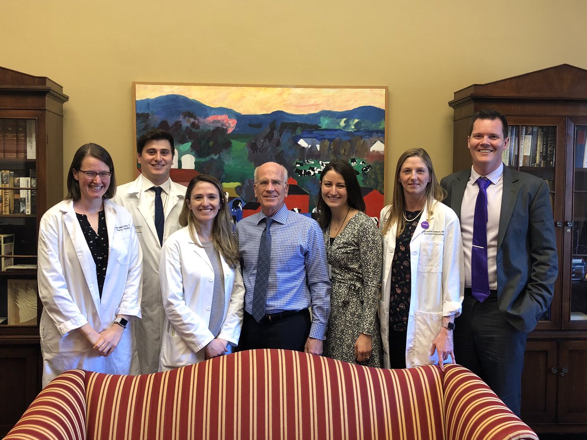 ACOG_VT's tweet photo. Thank you so much to @PeterWelch for meeting with us to discuss steps to reduce Maternal Mortality. #2019clc https://t.co/dW0Bk8Mqcd