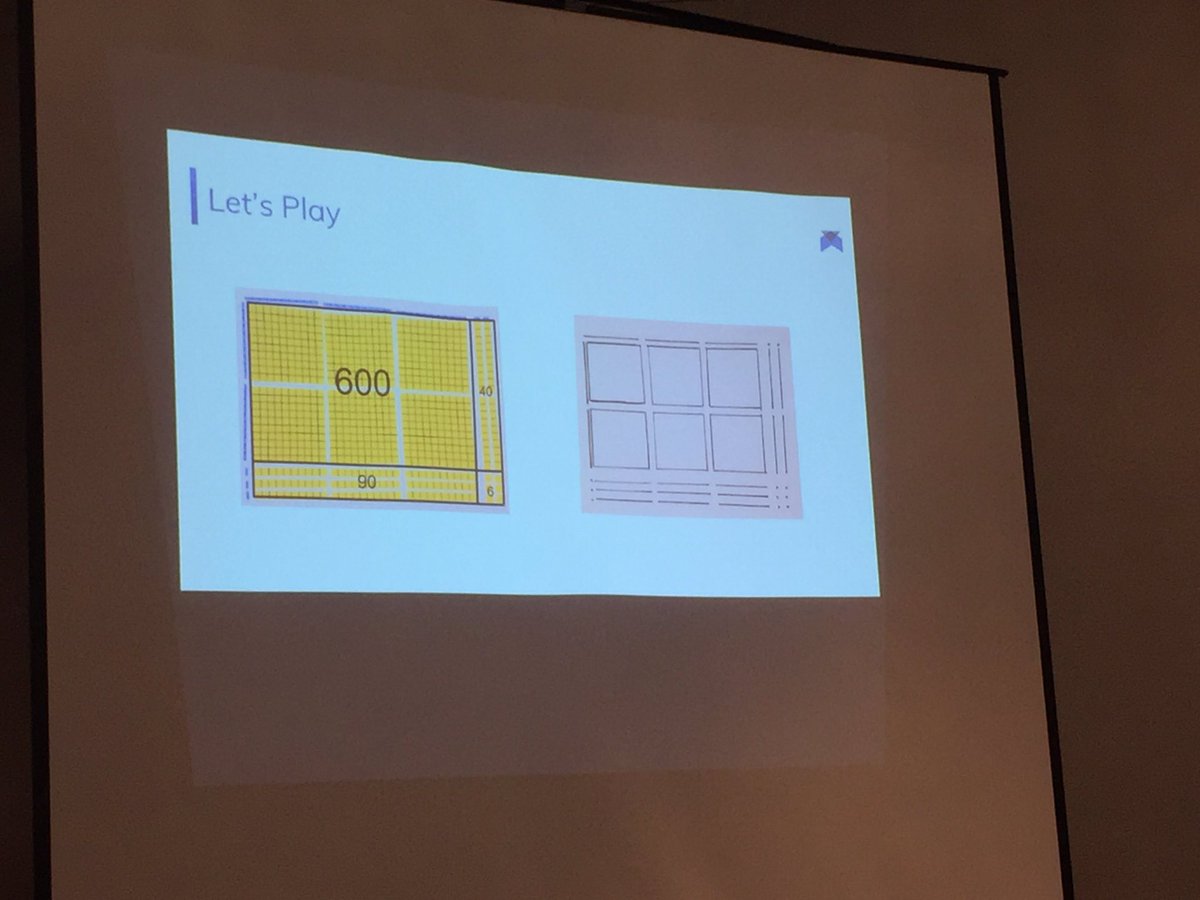 ryates2's tweet photo. Learning about multiplicative thinking. #2019KCMConference https://t.co/jVC5ZHYUfu