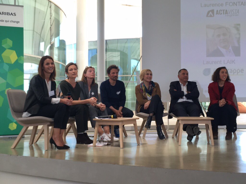 Heureuse de témoigner de mon engagement pour ⁦<a href="/acta_vista/">ACTA VISTA</a>⁩ aux côtés d’autres engagés ⁦<a href="/idri_malika/">Malika Idri</a>⁩ ⁦<a href="/LaurentLaik1/">Laurent Laik</a>⁩ ⁦<a href="/laurence0501/">laurence bricteux 🔆</a>⁩ Bricteux ⁦<a href="/pascallorne/">Pascal Lorne</a>⁩ et Hélène Demaegdt Merci pour ton invitation ⁦<a href="/delphinefantoba/">Delphine Fantoba</a>⁩ ⁦⁦⁦<a href="/BNPParibas/">BNP Paribas Group</a>