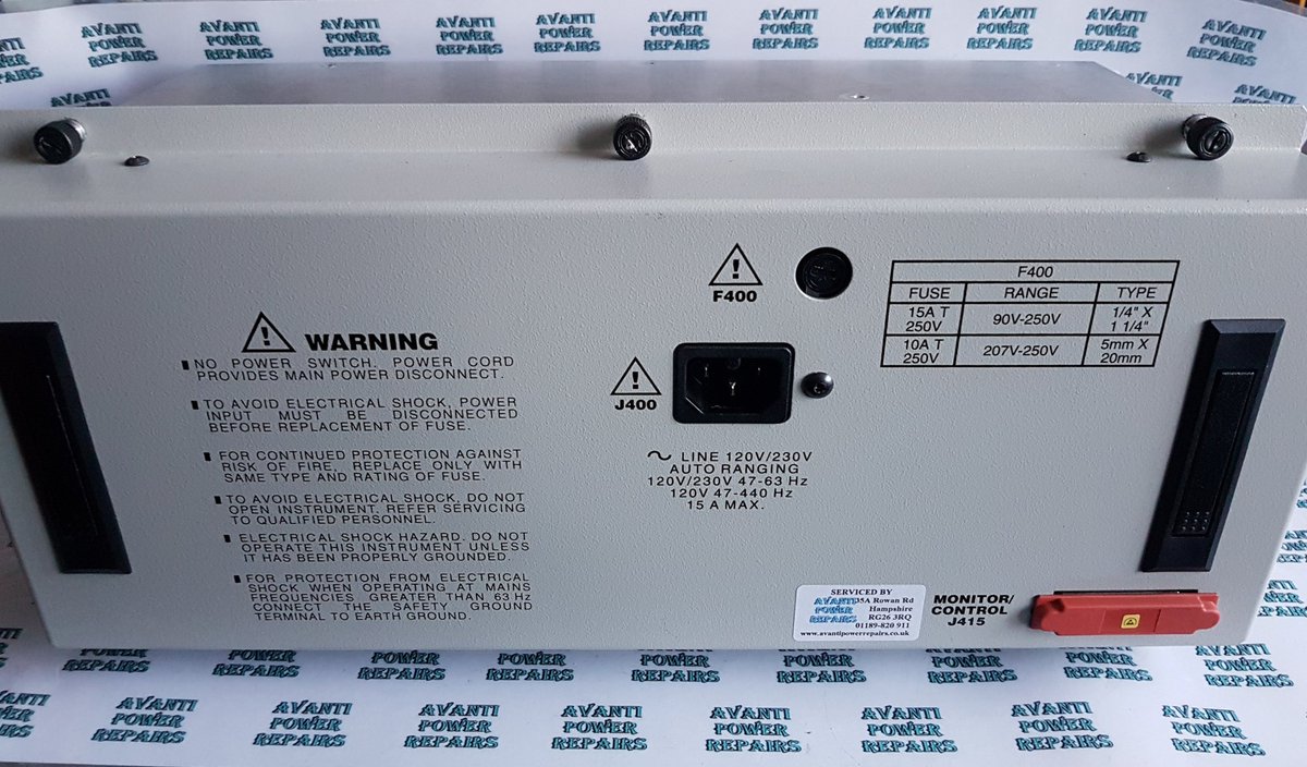 We specialize on repair's and sales of all makes of Power Suplies

Instead of throwing it away, just send it to us for a free evaluation and price quote for repair.

avantipowerrepairs.co.uk
#power #powerrepairs #service #repairs #powersupplies #acdcpower #dcdcconverter