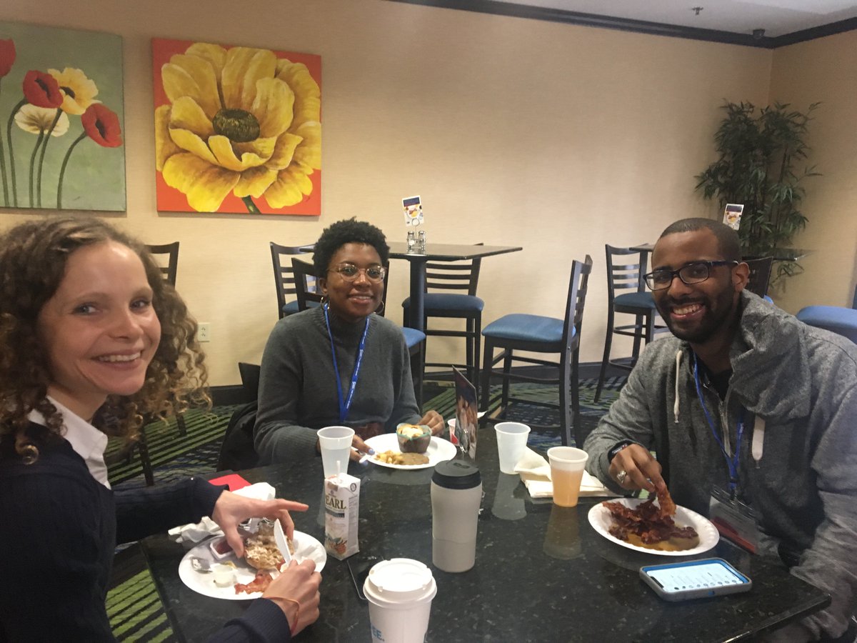 scsupported's tweet photo. Marketa Marcanikova (PhD student BIOE, ESED certificate student), Julia Brisbane (senior in BIOE, ESED research intern) &amp; Cazembe Kennedy (PhD candidate in HCC) prepping to present results from SC:SUPPORTED (NSF 1744497) &amp; SPRITE (NSF 2010979) @ #ASEESE
#NSFincludes #ClemsonCECAS https://t.co/bdW3on6pEz