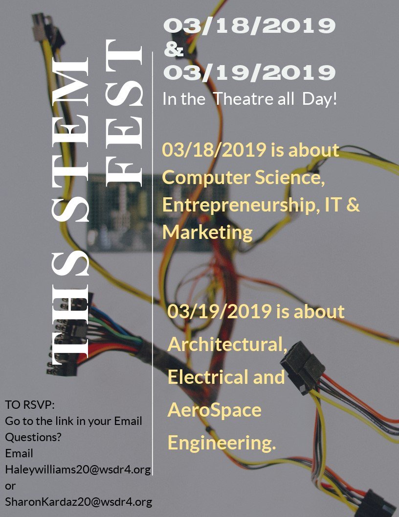 sdpstl's tweet photo. Software Design Partners (SDP)  is excited to be presenters at Timberland High School STEM FEST. Collaboration and contribution for education in Science, Technology, Engineering and Mathematics is fundamental to SDP. #STEM #TimberlandHighSchool https://t.co/RSUvYHn35N