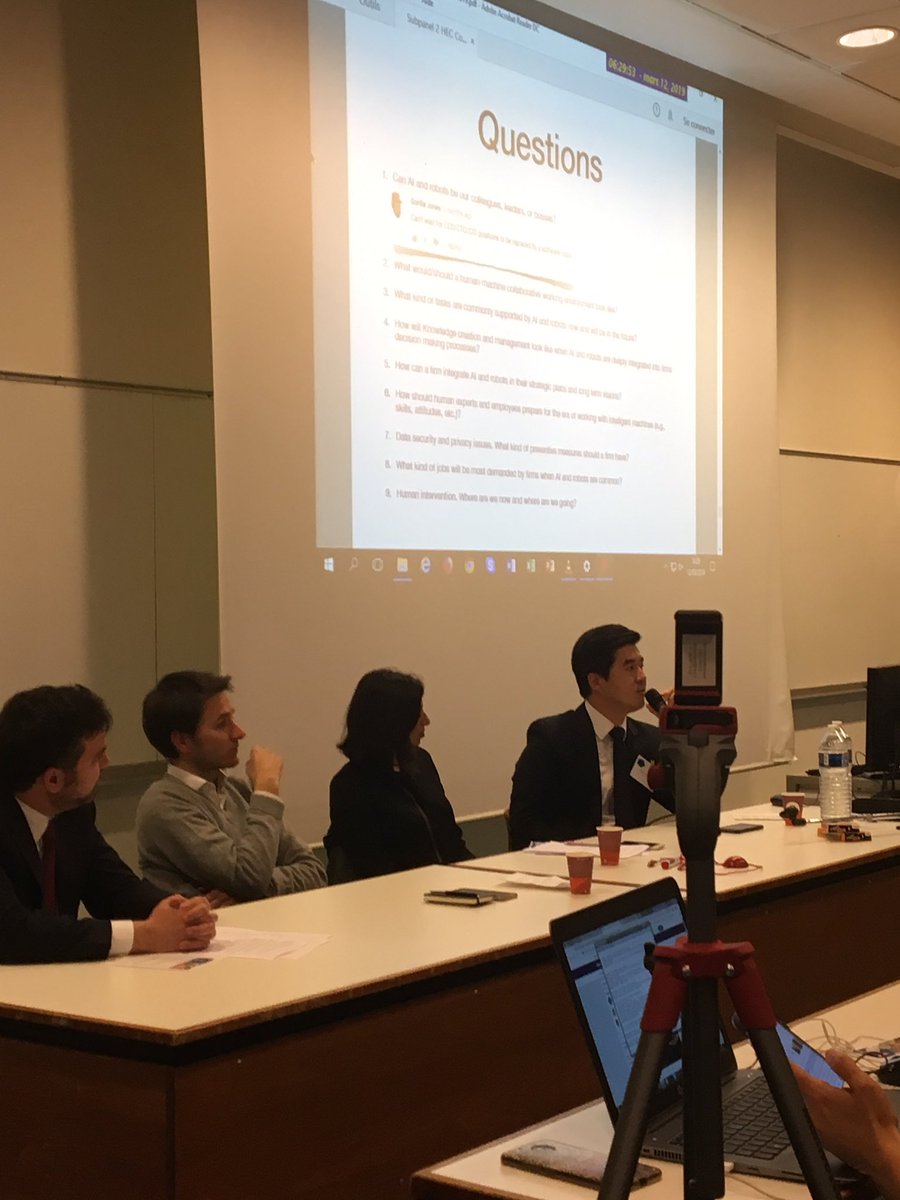 gumy_ccgum's tweet image. #HECfutureofwork AI,Robotics and Work