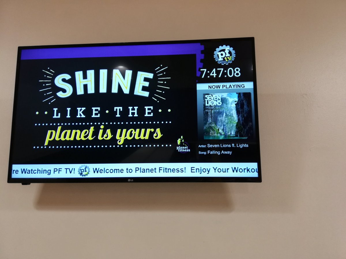 Man_0_Lantern's tweet photo. @SevenLionsMusic 
Hey Jeff. Looks like  @PlanetFitness knows what's up! https://t.co/cQfjxgULtQ