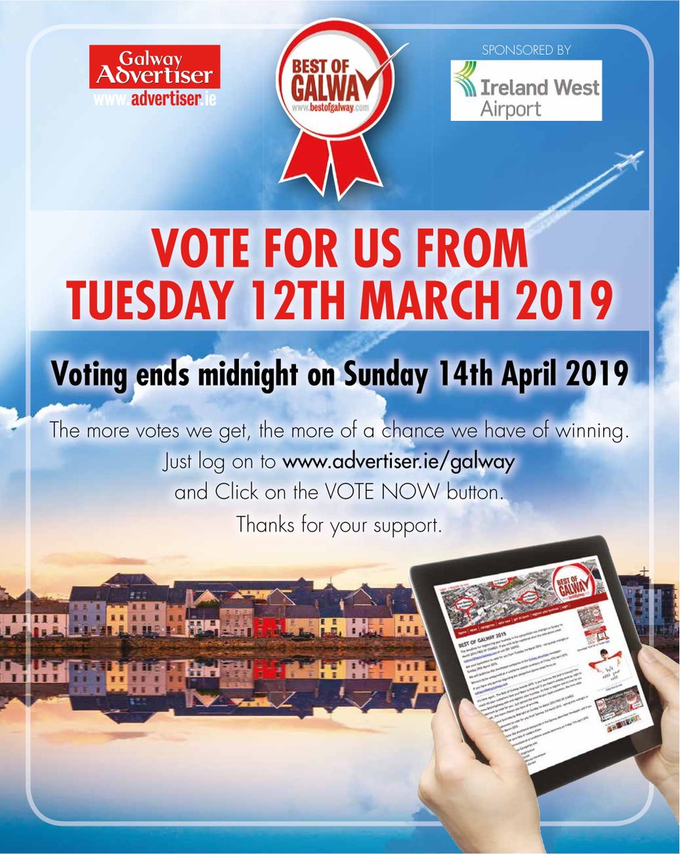 HelplinkMH's tweet image. Please vote for us in the charity section!

You need to register, activate the account through your email and then login...

bestofgalway.com/awards/registe…

#Galway #HelplinkSupport