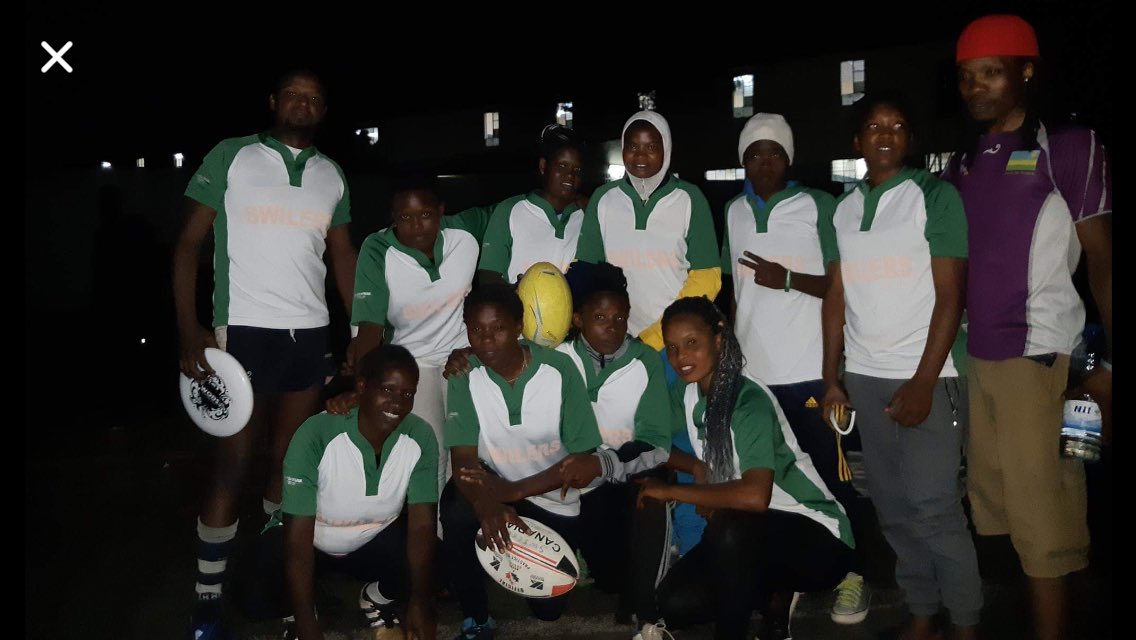 swilersrugby's tweet photo. Last year Innocent Ahorukomeye returned home to Rwanda and donated a set of Swilers jerseys to his old club team.
Innocent returned to Rwanda with a set of Swilers jerseys for the Women’s team this time!
Good Luck this season to the Lion de Fer RFC women’s team! https://t.co/PjKashAIt9