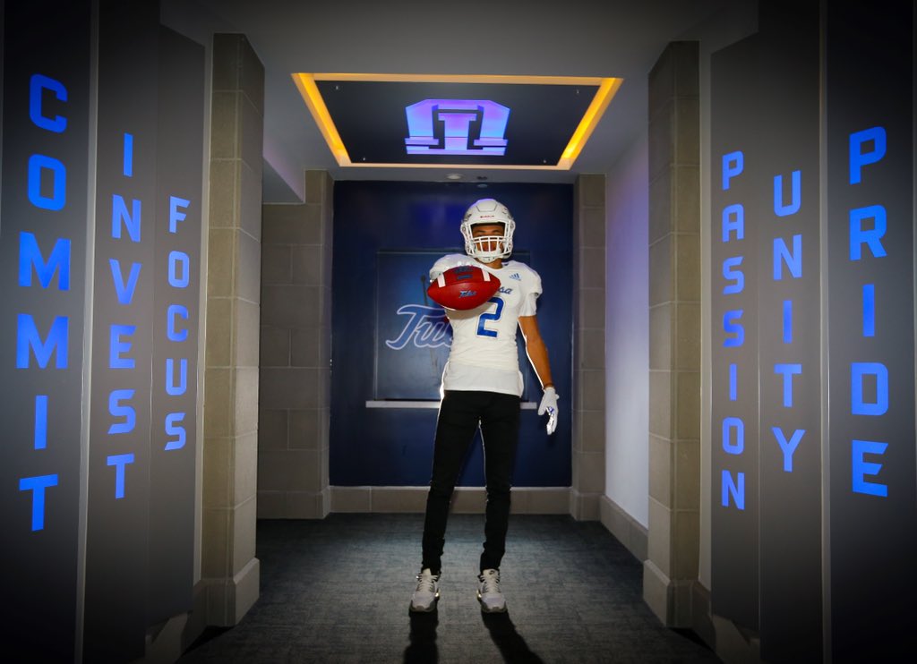 projordan30's tweet photo. Incredibly grateful to receive an offer from The University of Tulsa! #GoldenHurricane @TheCoachFletch https://t.co/riAuHM9EZr
