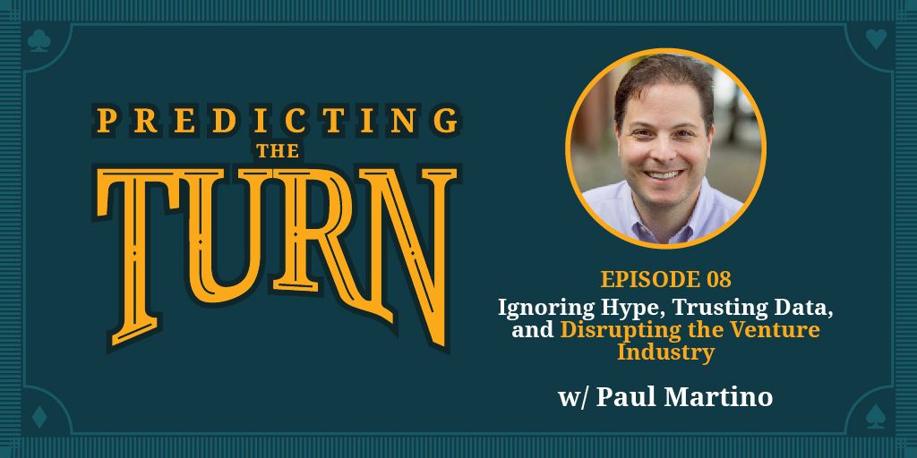 daveknox's tweet photo. On this week's #PredictingTheTurn podcast, I sat down with one of my favorite contrarian thinkers, Paul Martino ( @ahpah) of @bullpencap. If you want an insider view into one of the sharpest minds in venture capital, don't miss this episode - https://t.co/101wV8lCIj https://t.co/0dCAZuRXGs
