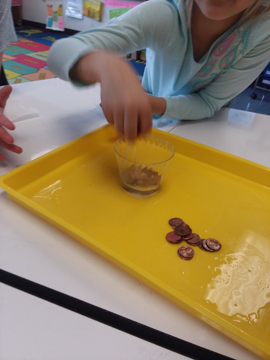 MrsMagyar's tweet photo. A day at #theFort... sorting money, rainbow bridges, 3d design, penny science all before 1pm. #STREAM fun #workingtogether #gradesk12 https://t.co/6gAqoyVUV9