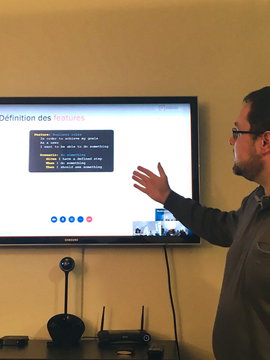 TE_agency's tweet photo. Instant TE partage : présentation d'Antoine sur le thème des tests et de la qualité
#Testing #quality #digitalagency #agencylife #TechnologyEverywhere https://t.co/2oIKedAuwh