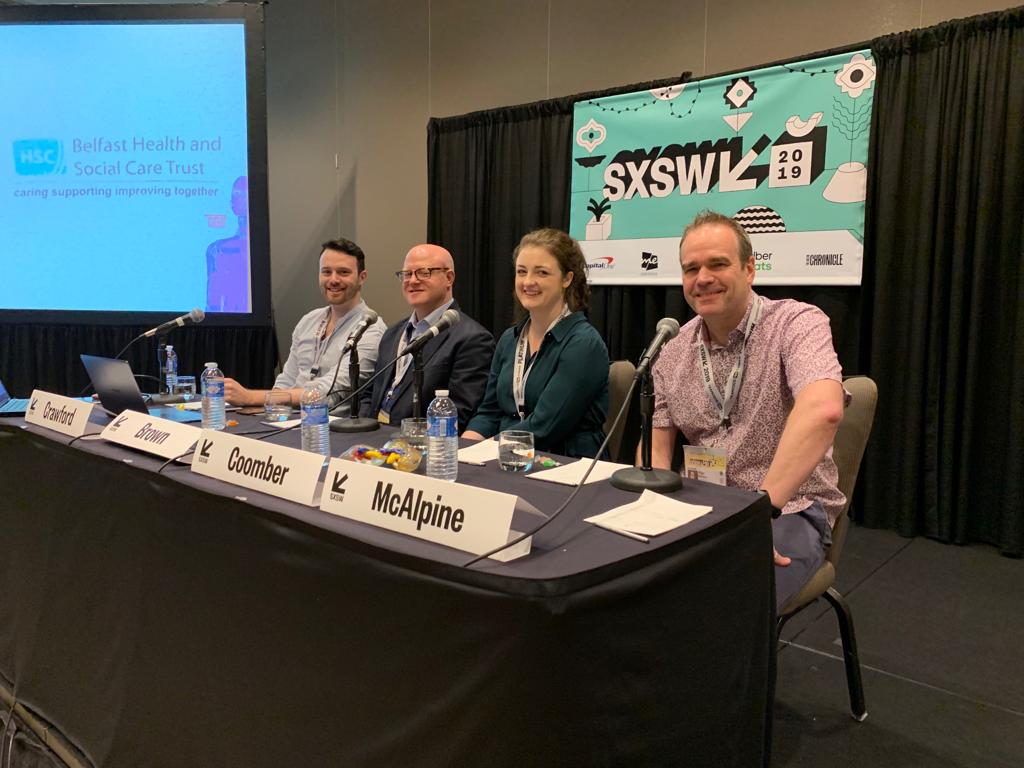 Teresa Madden (@teresam575) on Twitter photo @Axial3D and @Belfastcityhosp Panel Tumours, Transplants and Technology, AI For Life #SXSW <a href="/DigiCatNI/">Digital Catapult NI</a> @InvestNI_USA #DrTimBrown @Axial3D and @Belfastcityhosp Panel Tumours, Transplants and Technology, AI For Life #SXSW <a href="/DigiCatNI/">Digital Catapult NI</a> @InvestNI_USA #DrTimBrown