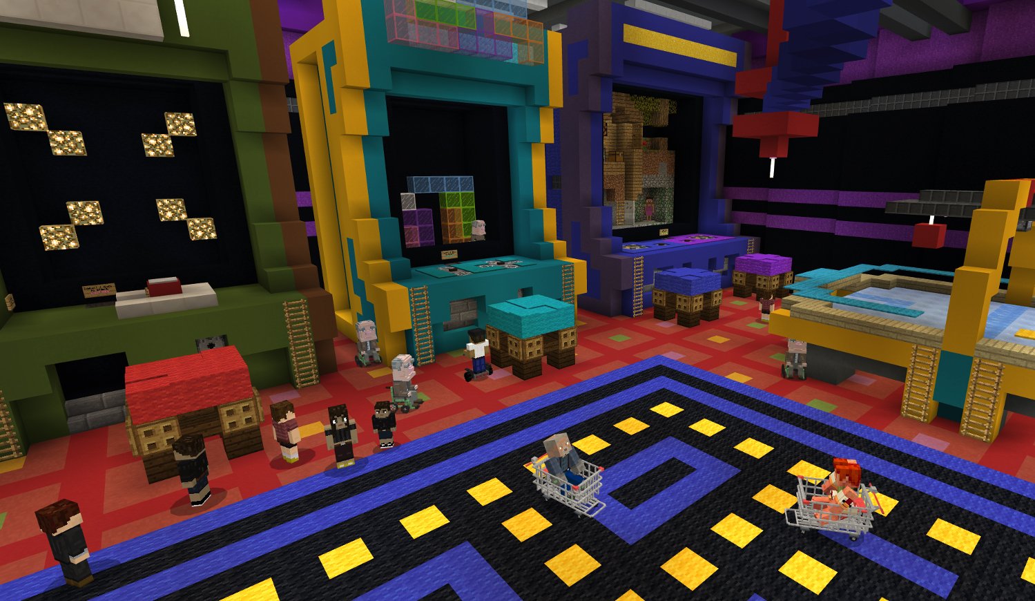 Arcade Lobby Minecraft Map