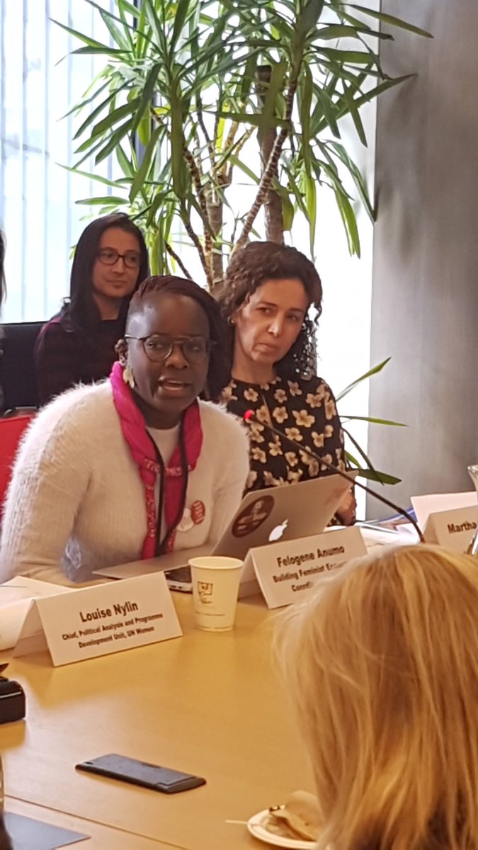 InnaMichaeli's tweet photo. "We shouldn't romanticize entrepreneurship, when women out of choices turn to entreprenership as a survival strategy saying 'the economy is not working for me'" @felogene brings the power back to empowerment at #CSW63 #IELD @AWID https://t.co/hkbhvVrvXh