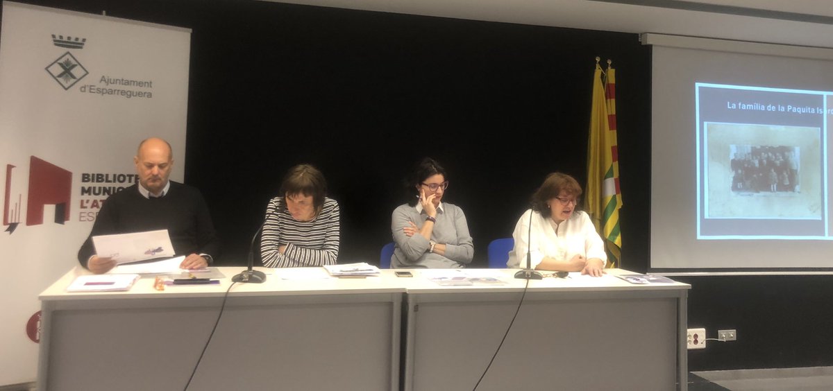 Construïm el futur d’Europa amb mirada feminista, taula rodona amb @blancapadros @Joanallordella1 @JOAQUIMMILLAN moderat per Imma Muñinos @EsparregueraFM @eduardrivas @mariamas_  @fem_eu2019 #FEM_EU #FEMINISTEUROPE